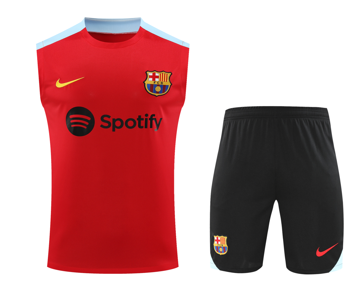 Barcelona 24/25 Men's Red Training Tank Top