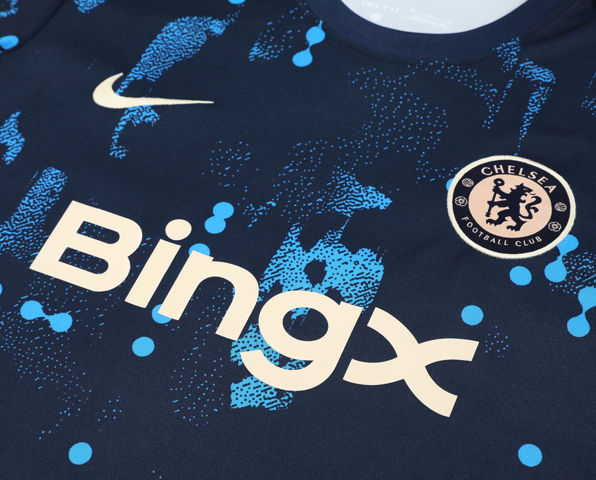 Chelsea 24/25 Men's Navy Pre-Match Training Shirt