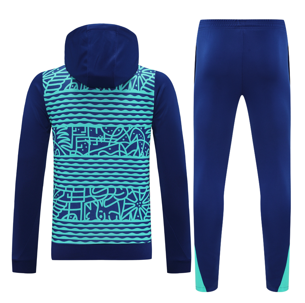Brazil 24/25 Men's Pre-Match Hoodie Tracksuit