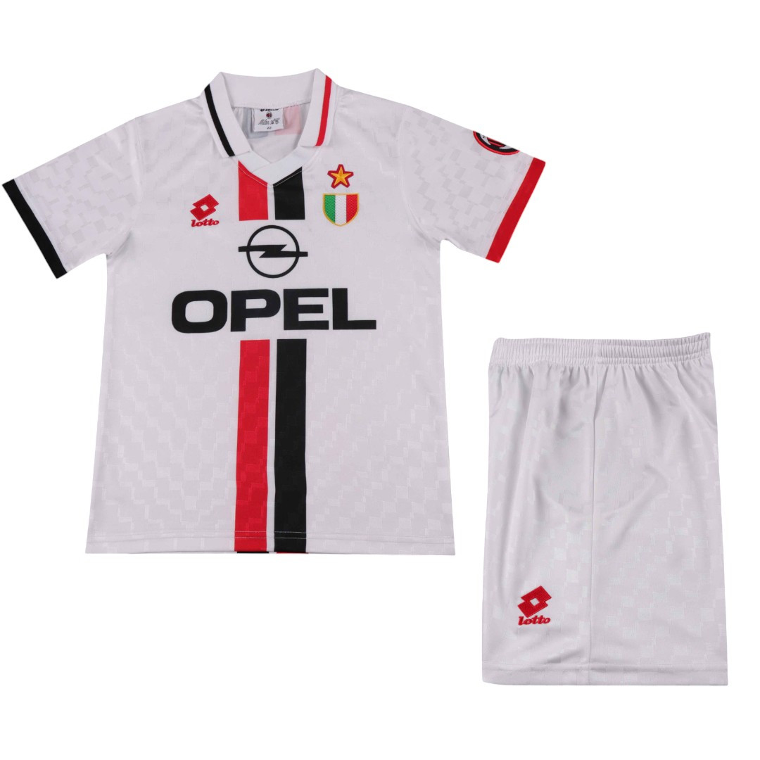 AC Milan 96/97 Kid's Away Retro Mini-Kit