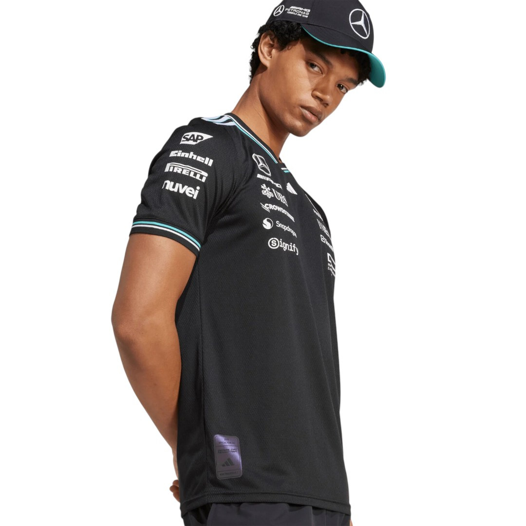 Mercedes-AMG 2025 Black Authentic Driver T-Shirt