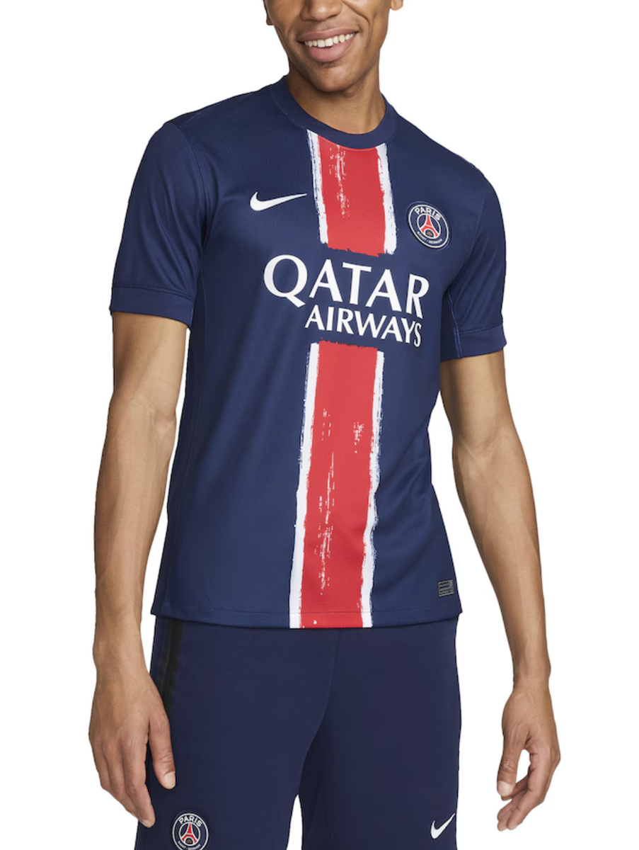 CHAMPIONS OF EUROPE #25 Paris Saint-Germain 24/25 Stadium Men's Home Shirt