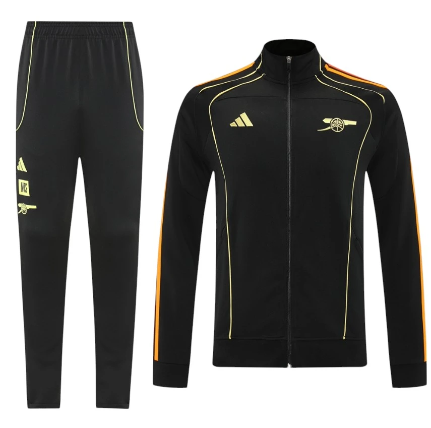 Arsenal x NTS 25/26 Men's Black Long Zip Jacket