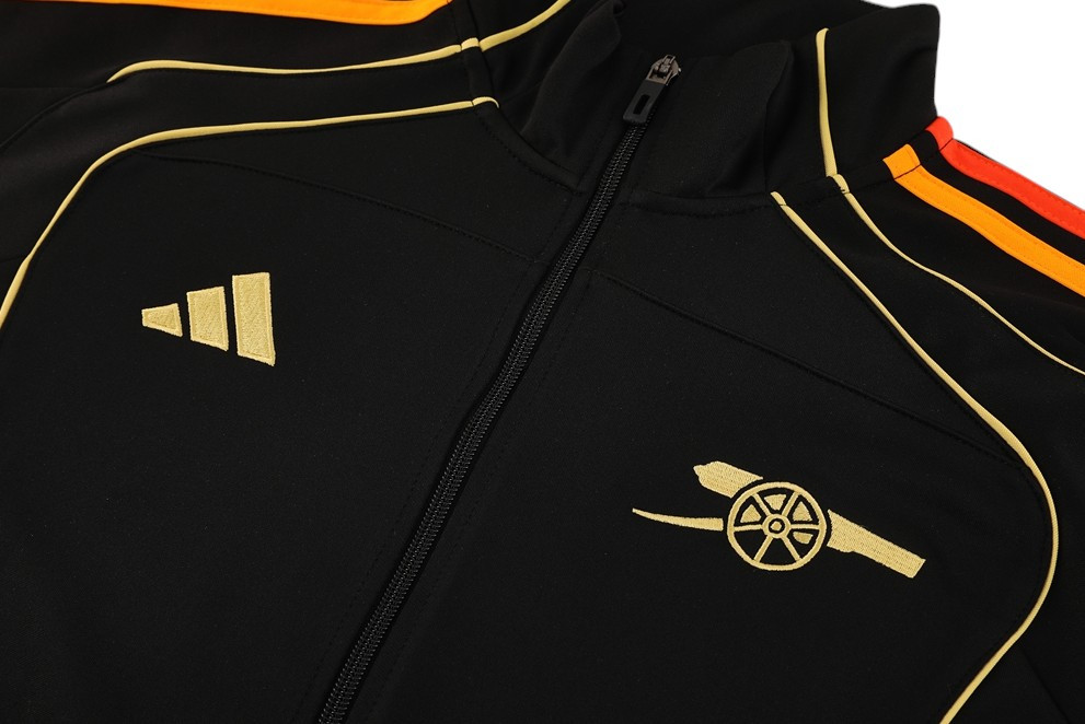 Arsenal x NTS 25/26 Men's Black Long Zip Jacket