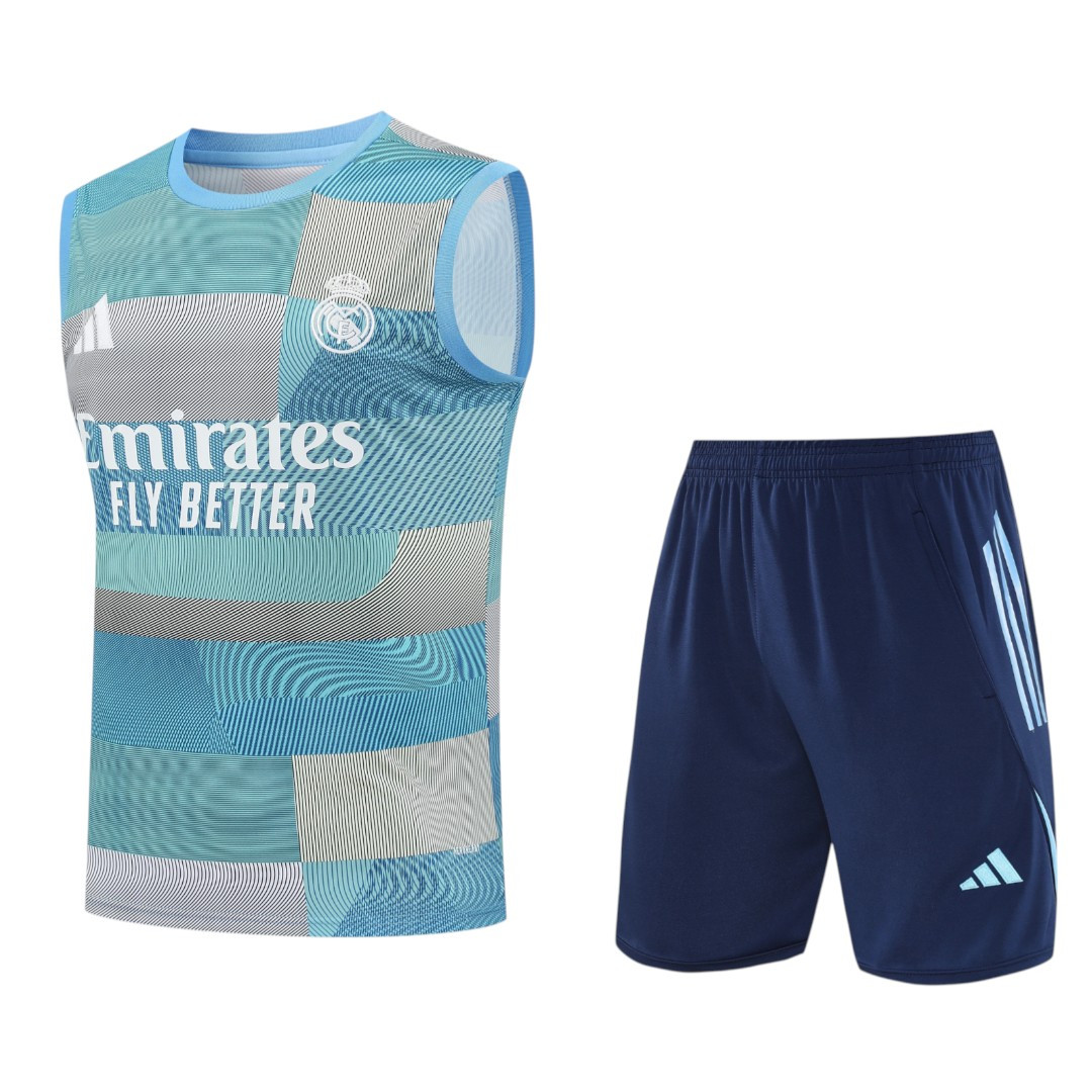 Real Madrid 25/26 Men's Warm Up Tank Top