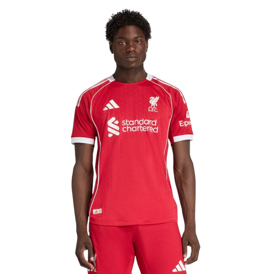 M.SALAH #11 Liverpool 25/26 Authentic Men's Home Shirt - PL Font