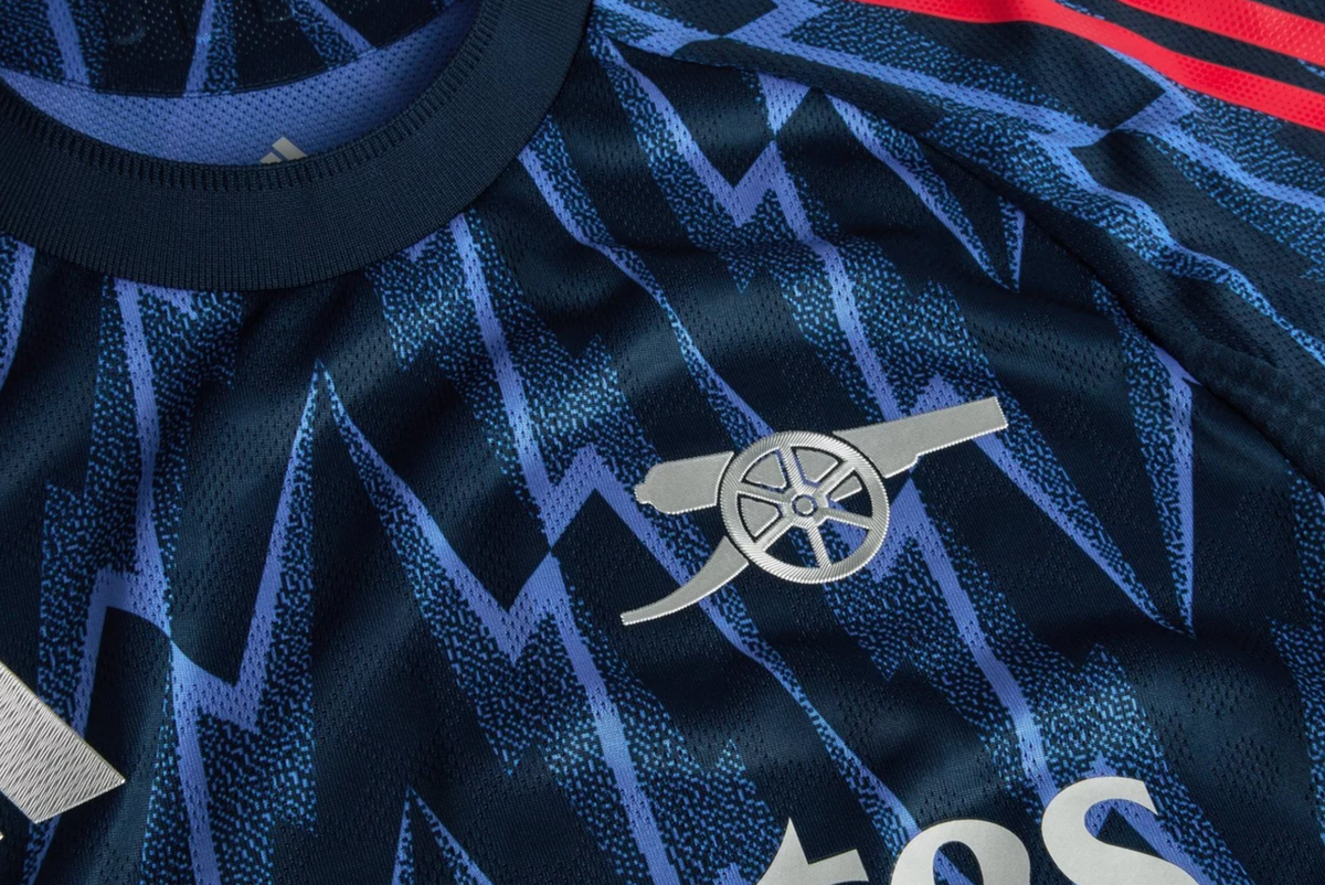 ØDEGAARD #8 Arsenal 25/26 Authentic Men's Away Shirt - Arsenal Font