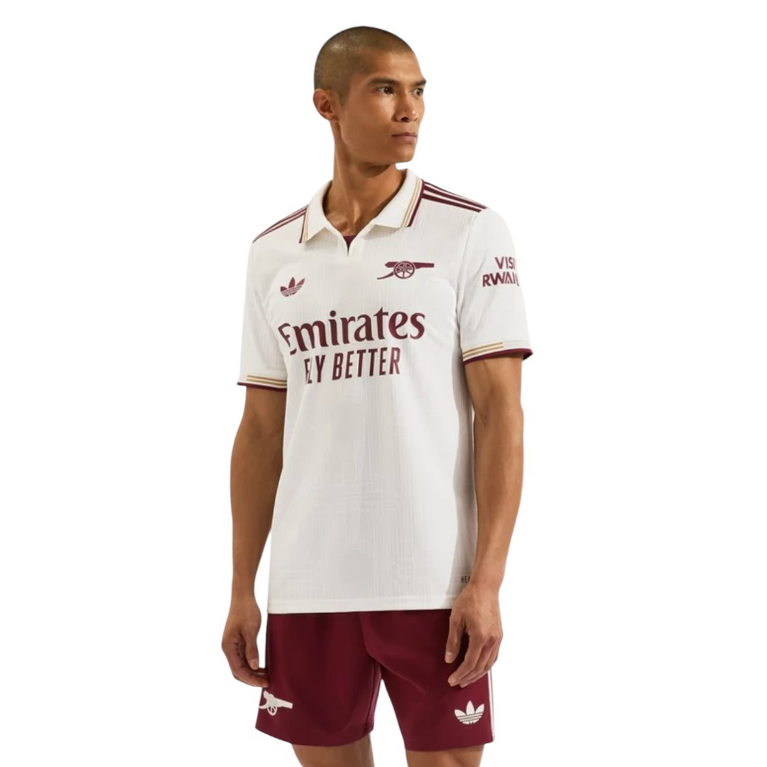 SAKA #7 Arsenal 25/26 Authentic Men's Third Shirt - PL Font