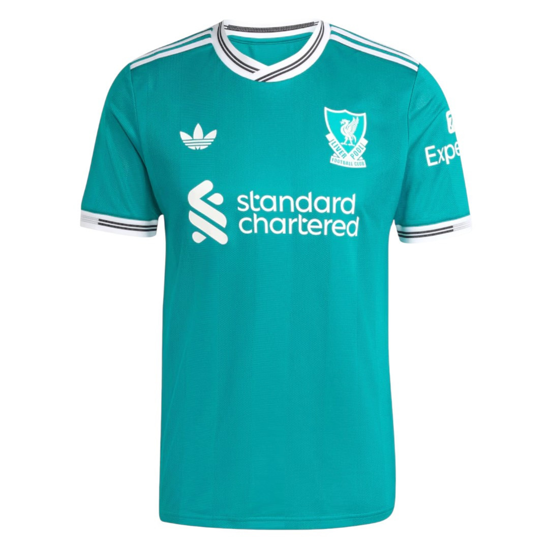M.SALAH #11 Liverpool 25/26 Authentic Men's Third Shirt - Liverpool Font