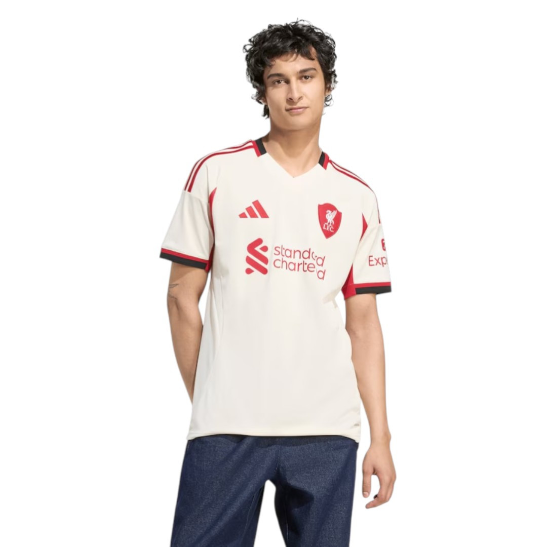 ISAK #9 Liverpool 25/26 Stadium Men's Away Shirt - Liverpool Font
