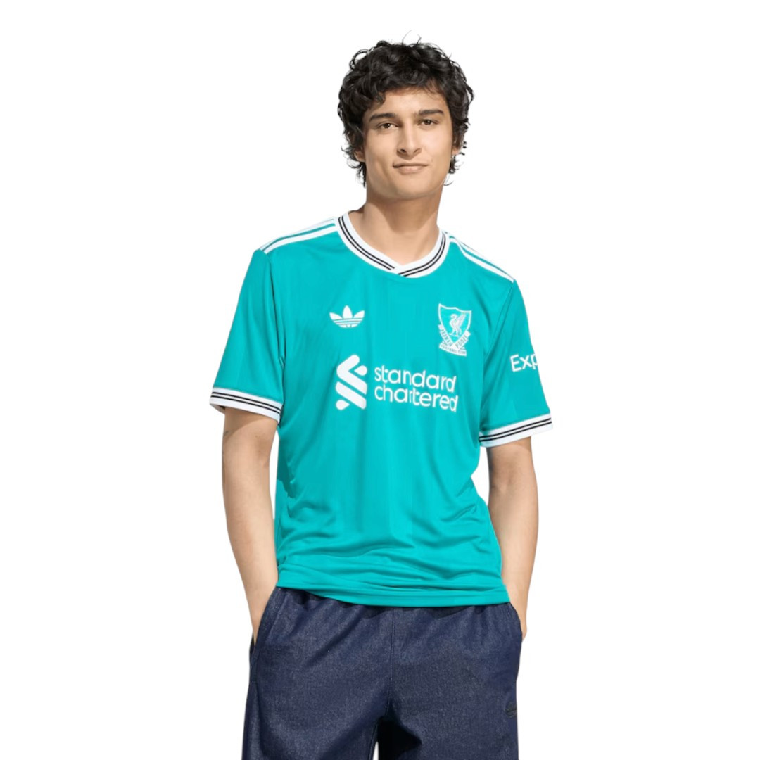 ISAK #9 Liverpool 25/26 Stadium Men's Third Shirt - PL Font