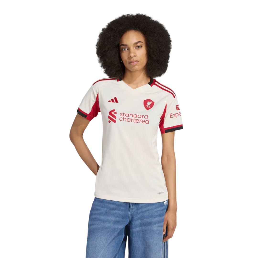 ISAK #9 Liverpool 25/26 Women's Away Shirt - Liverpool Font