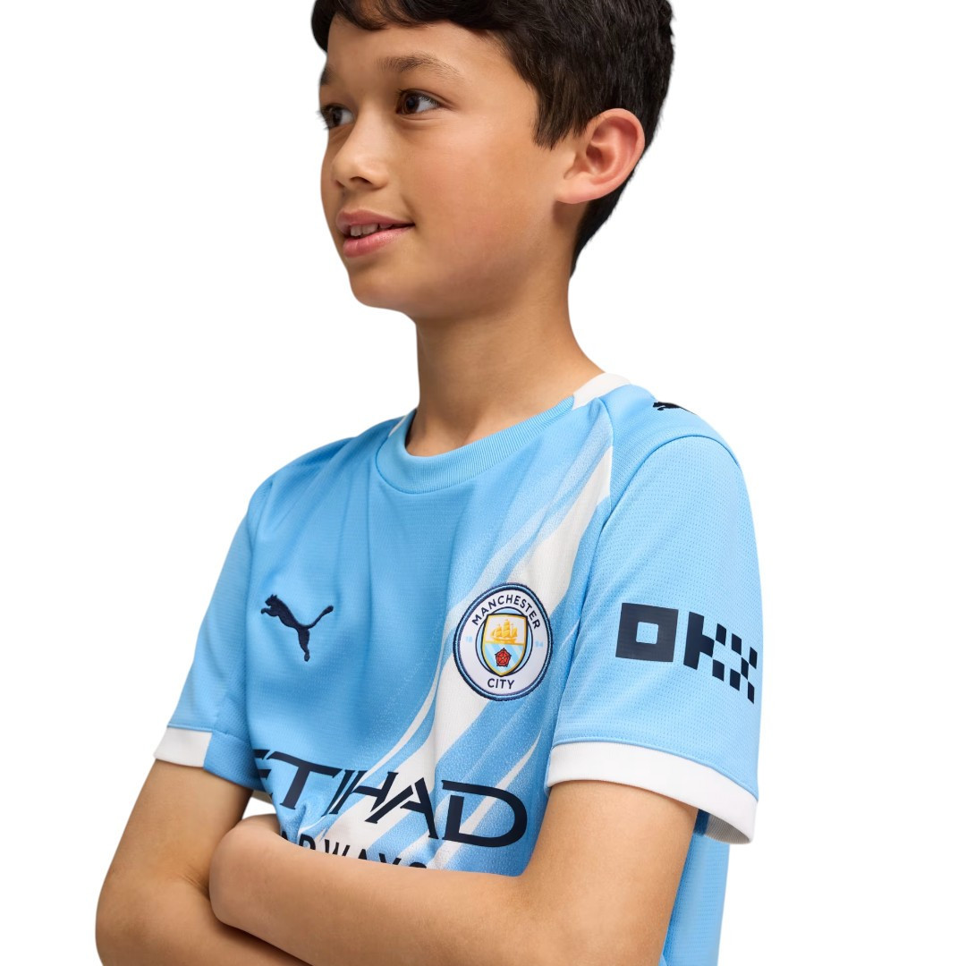 FODEN #47 Manchester City 25/26 Kid's Home Mini-Kit - PL Font