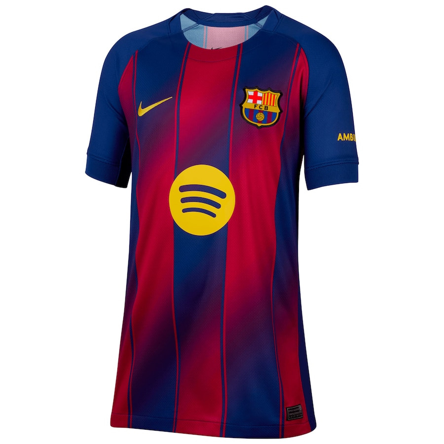 LAMINE YAMAL #10 Barcelona 25/26 Kid's Home Mini-Kit - La Liga Font