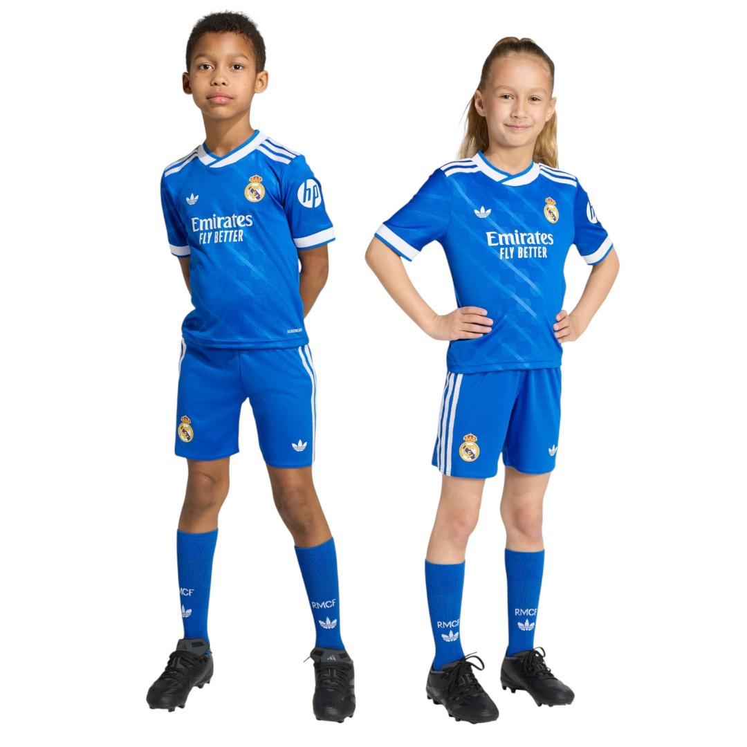 MBAPPÉ #10 Real Madrid 25/26 Kid's Third Mini-Kit