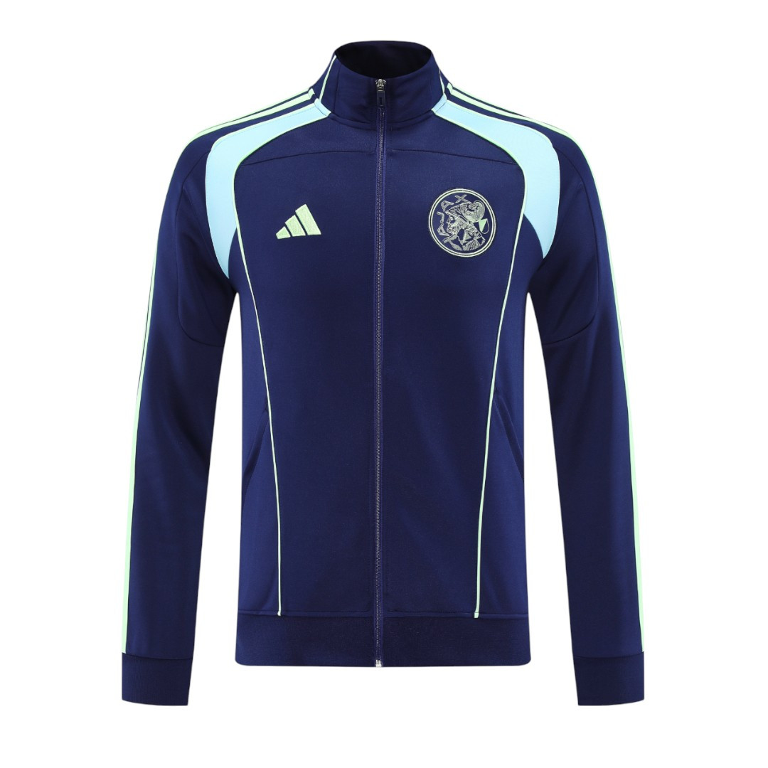Ajax 25/26 Men's Navy Long Zip Jacket