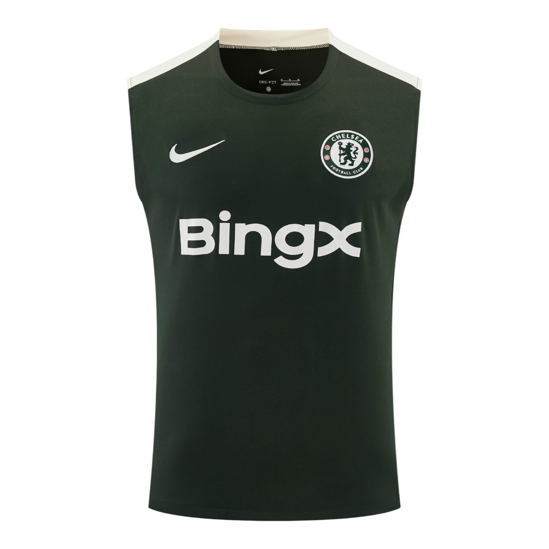 Chelsea 25/26 Men's Green Traning Tank Top