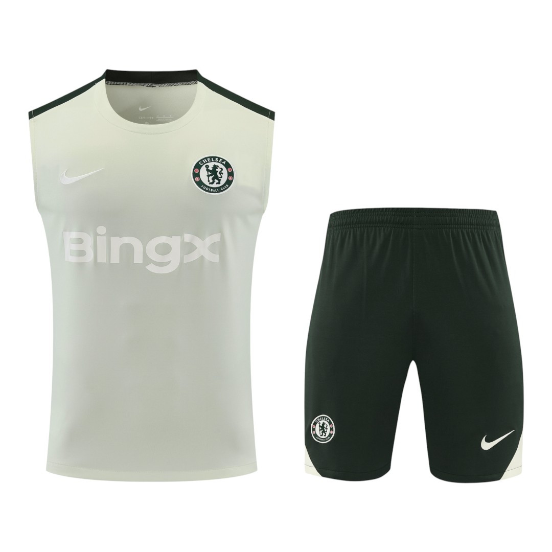 Chelsea 25/26 Men's Light Olive Traning Tank Top