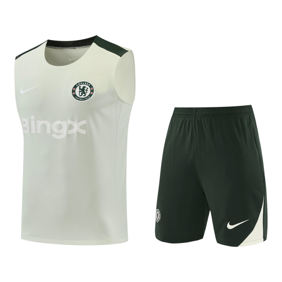 Chelsea 25/26 Men's Light Olive Traning Tank Top
