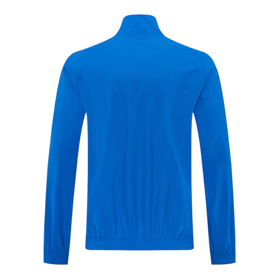 Real Madrid 25/26 Men's Blue Half Zip Jacket