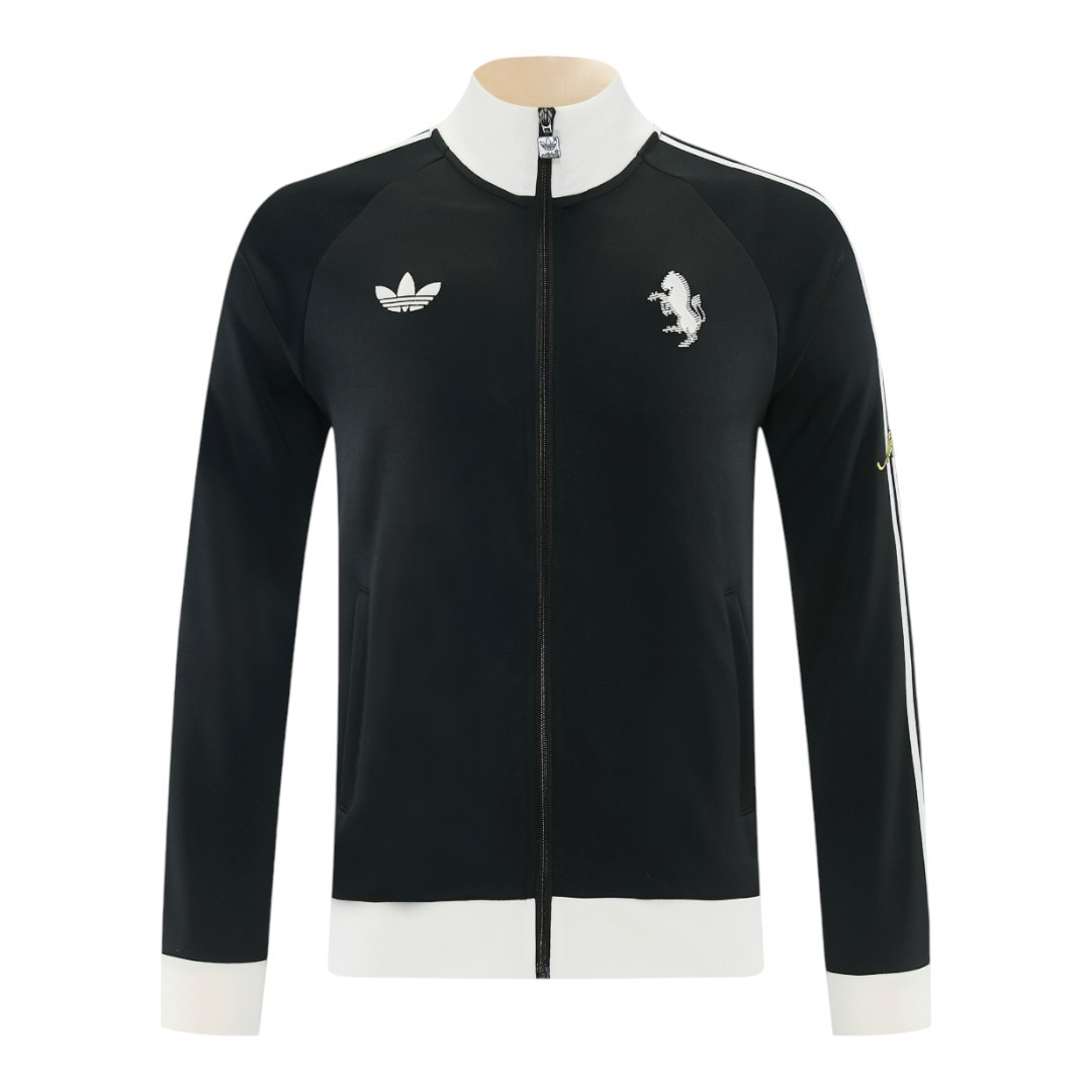 Juventus 25/26 Men's Originals Black Long Zip Jacket