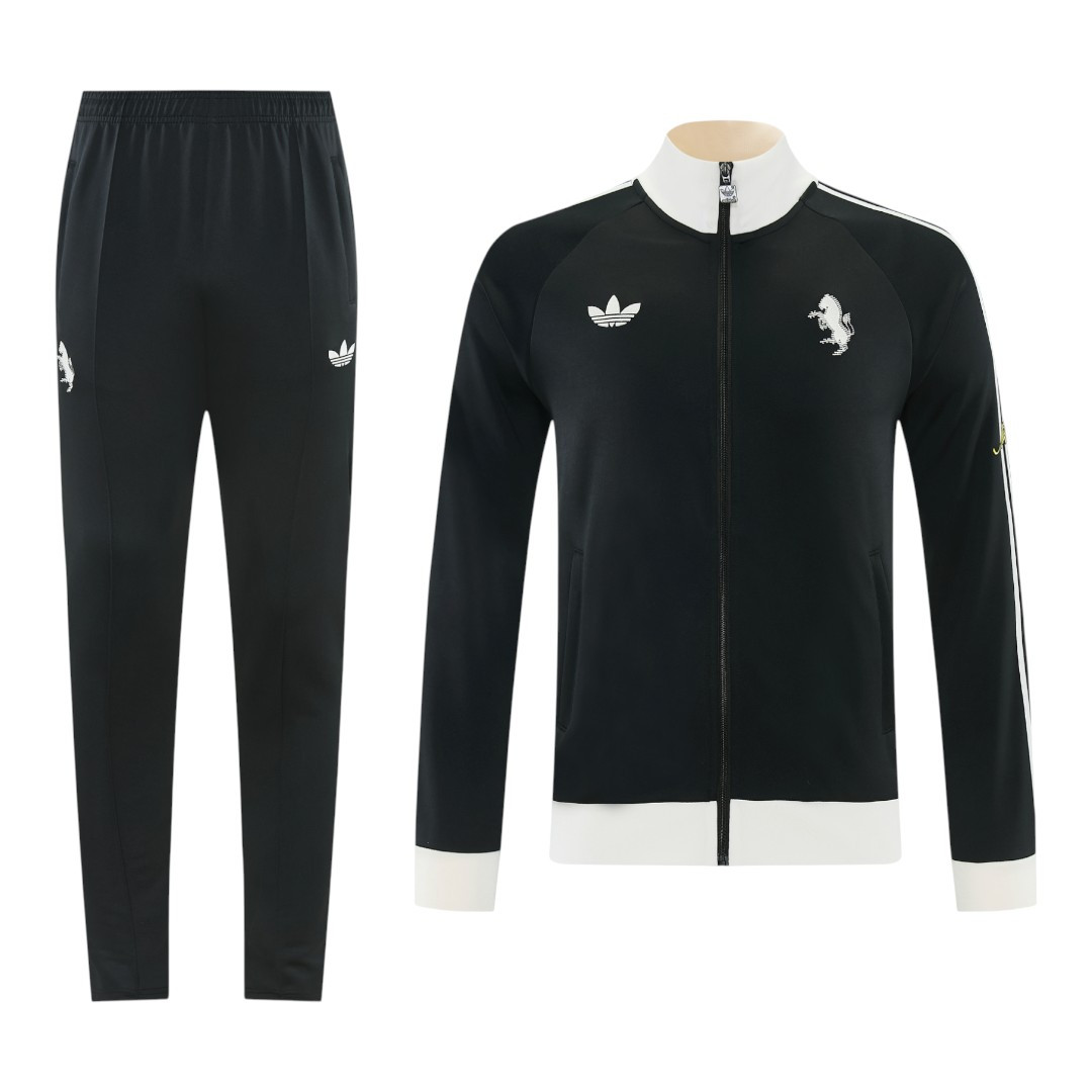 Juventus 25/26 Men's Originals Black Long Zip Jacket