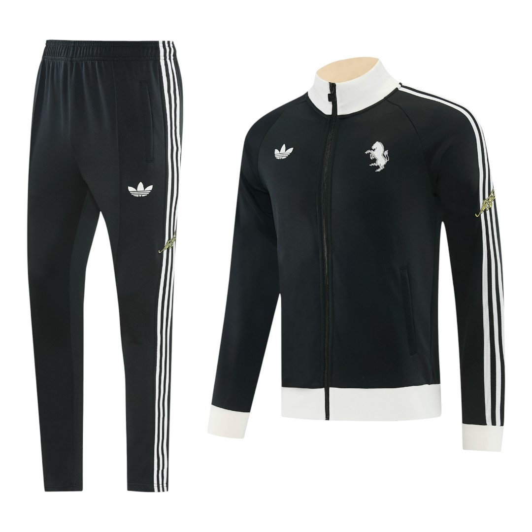 Juventus 25/26 Men's Originals Black Long Zip Jacket