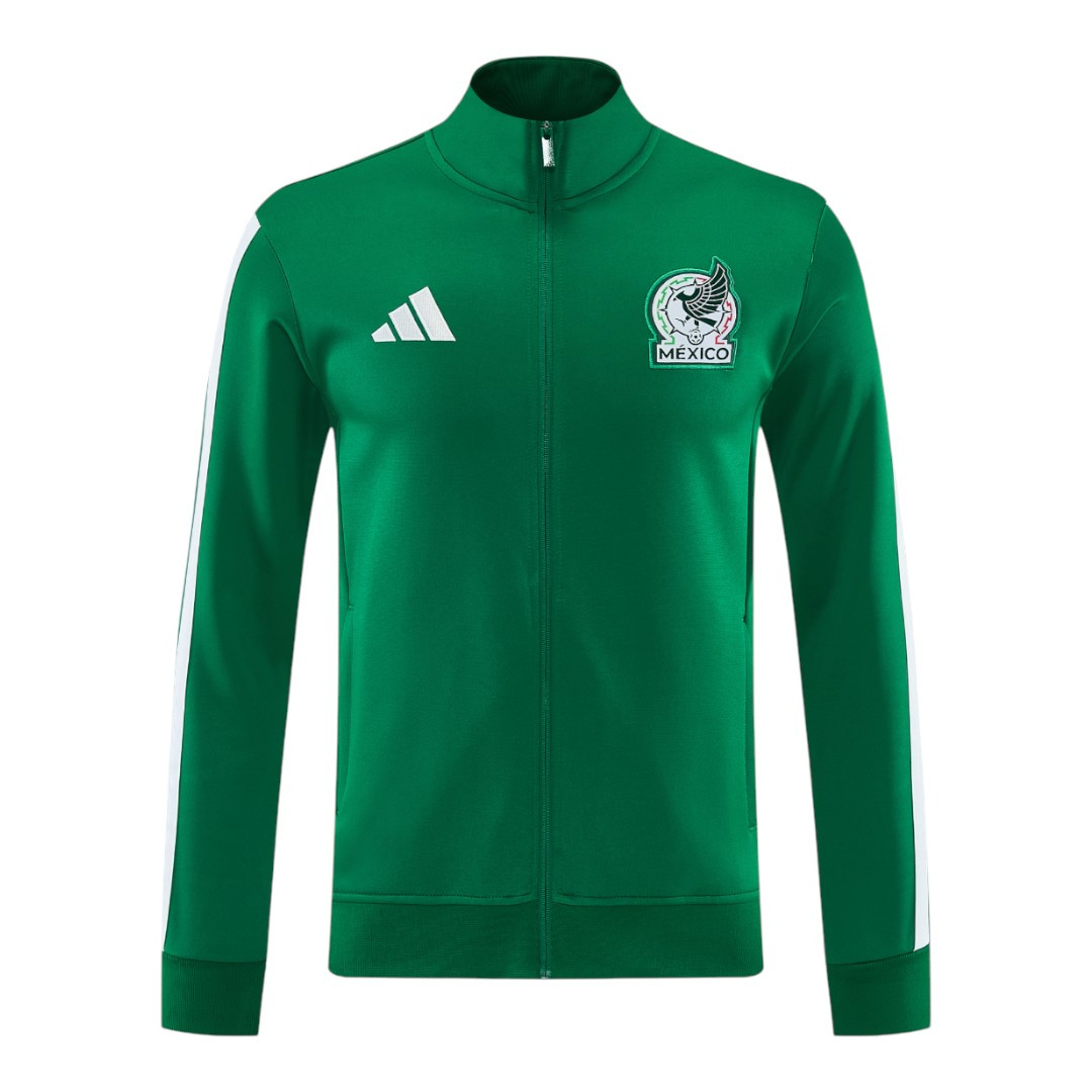 Mexico 2026 Men's Green Long Zip Jacket