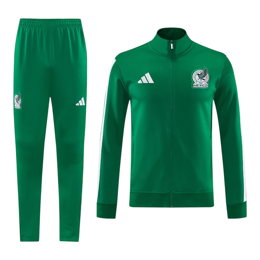 Mexico 2026 Men's Green Long Zip Jacket