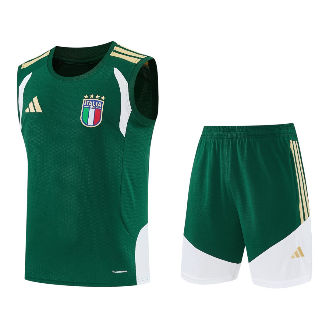 Italy 2026 Men's Green Training Tank Top