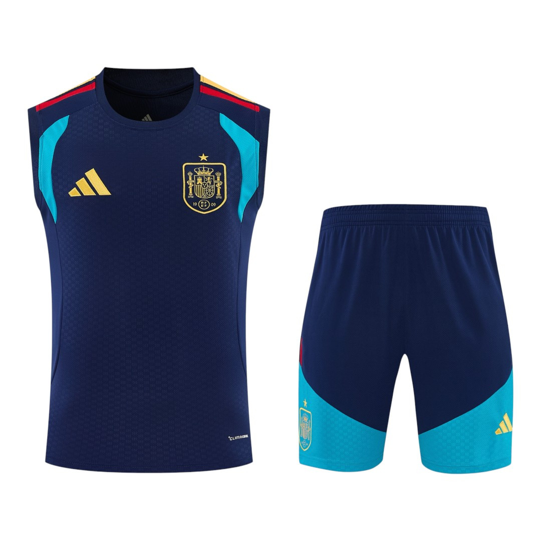 Spain 2026 Men's Navy Training Tank Top