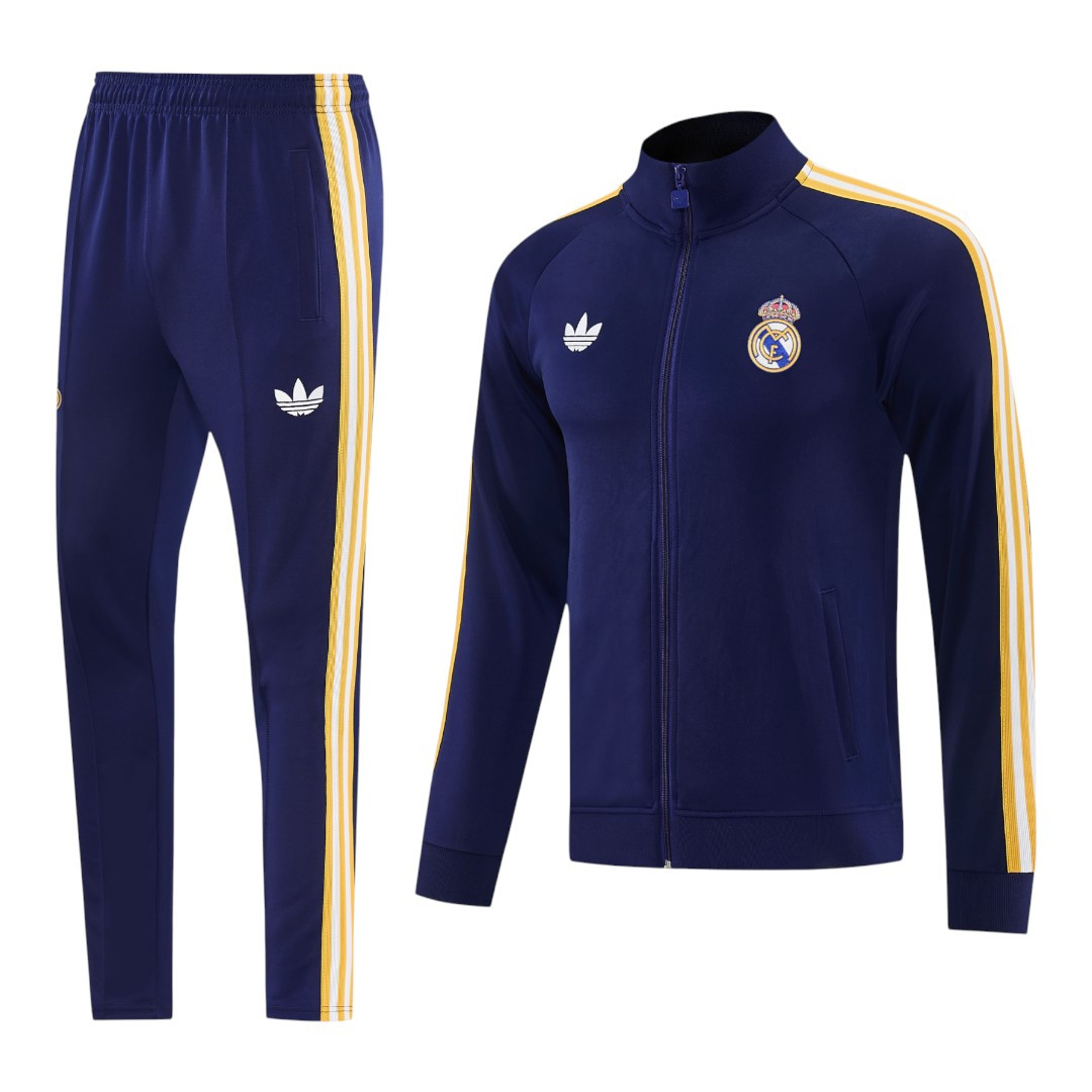 Real Madrid 26/27 Men's Navy Long Zip Jacket