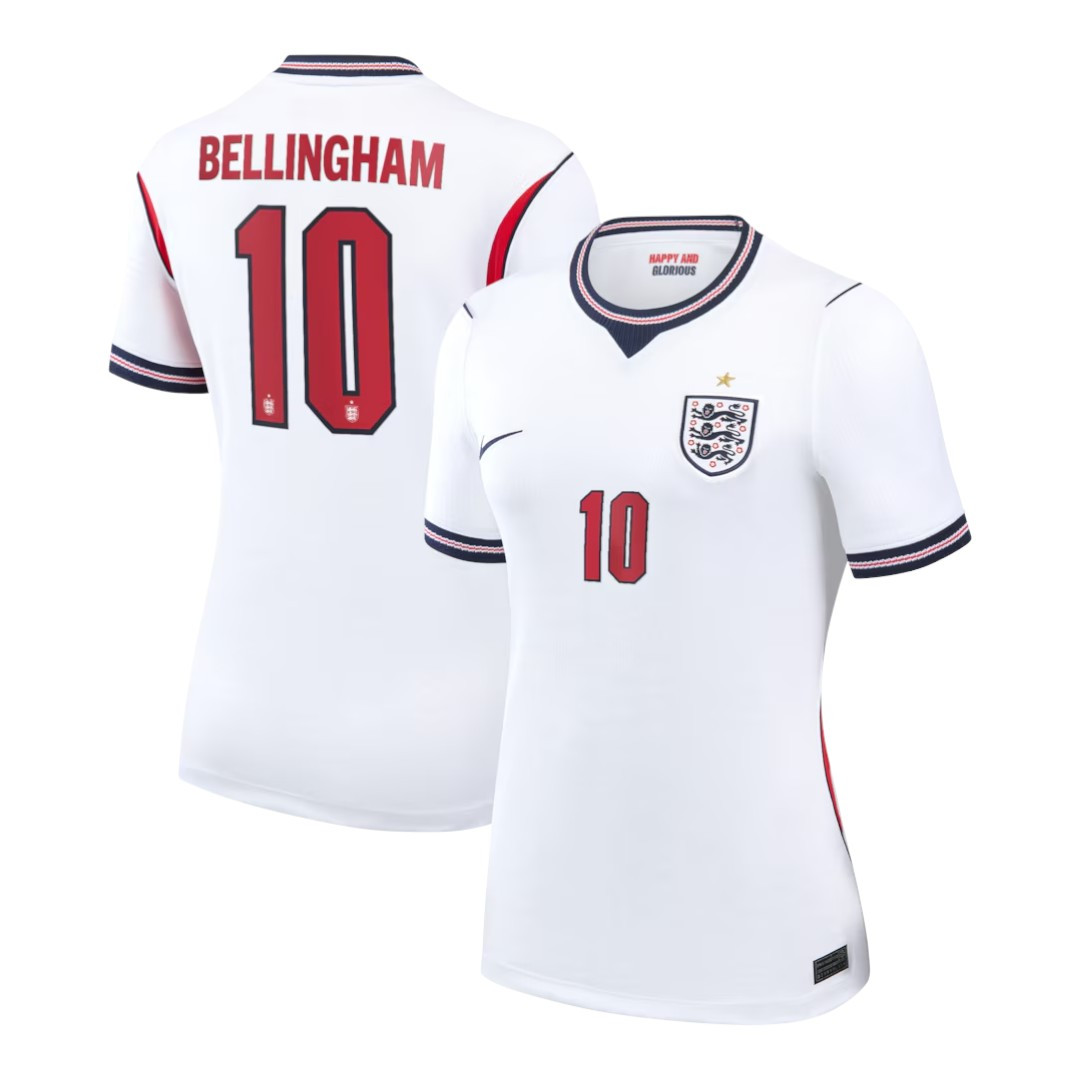 BELLINGHAM #10 England 2026 Women's Home Shirt