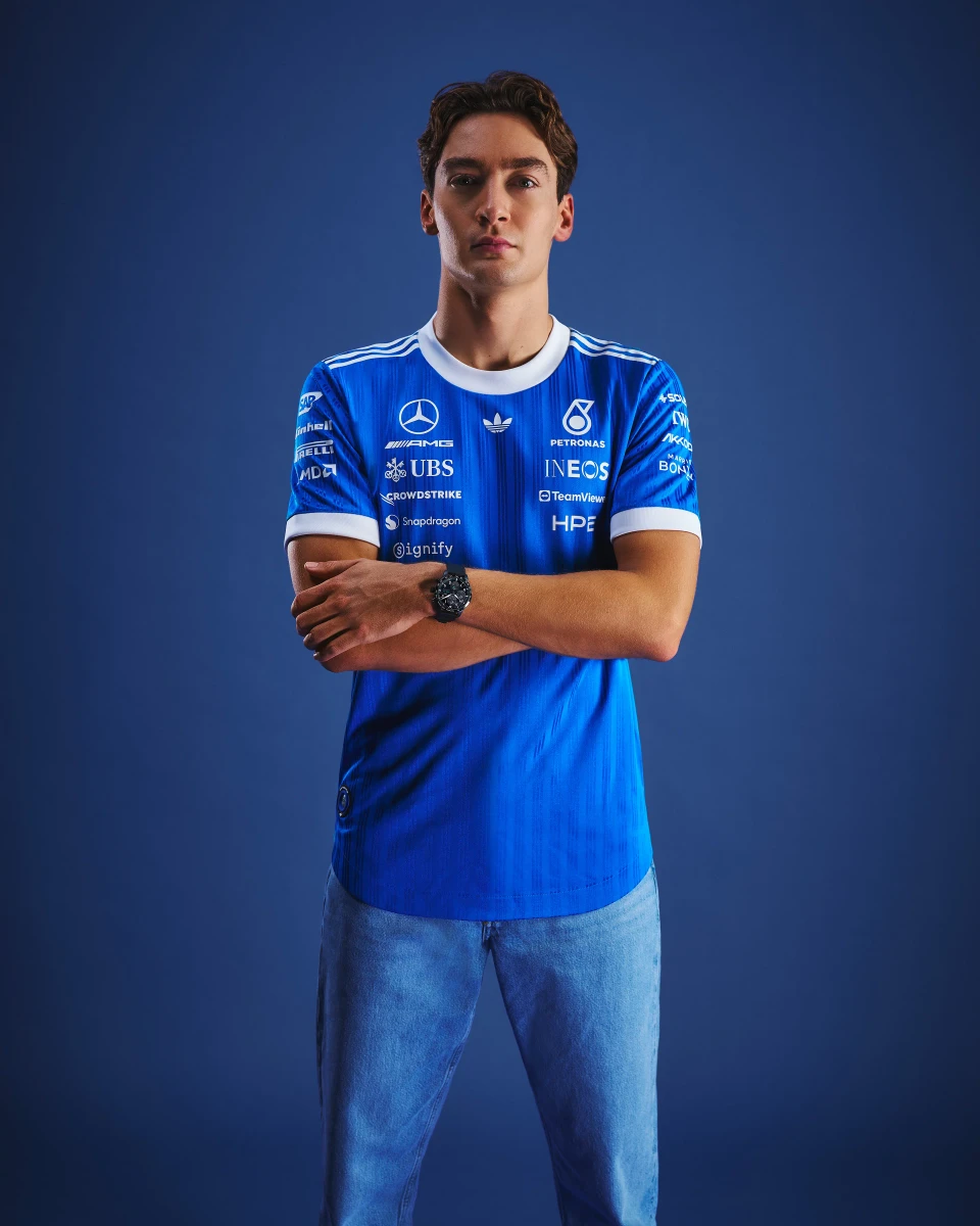 Mercedes-AMG 2026 Blue Authentic Driver Tee