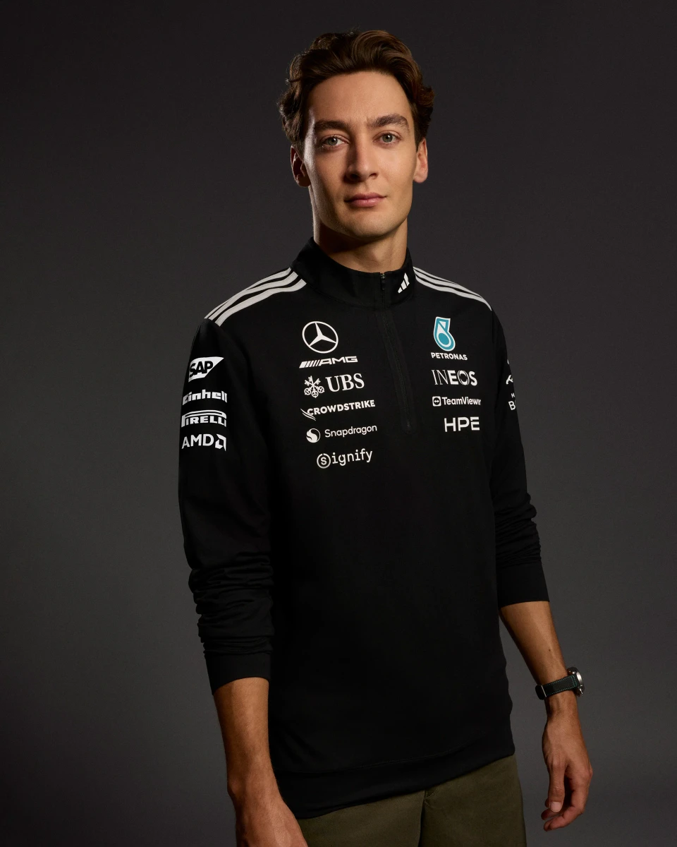 Mercedes-AMG 2026 Black Team Quarter Zip