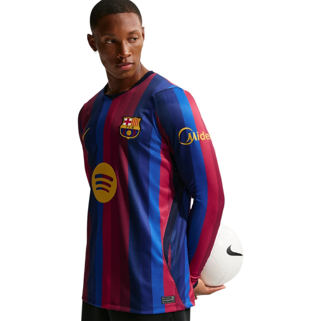 Barcelona 26/27 Men's Home Long Sleeve Shirt