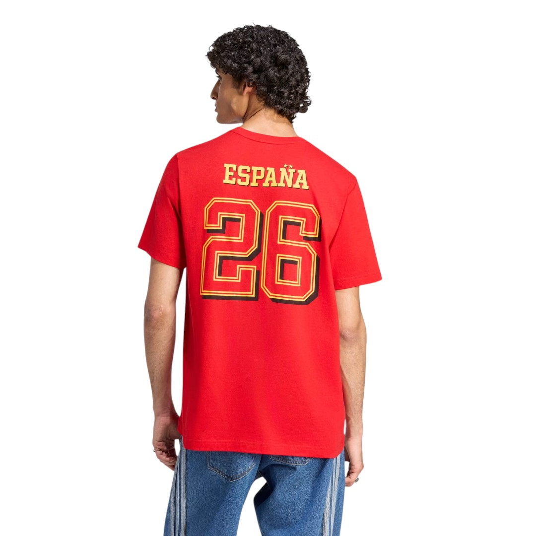 Spain 2026 Men's World Champions Red T-Shirt