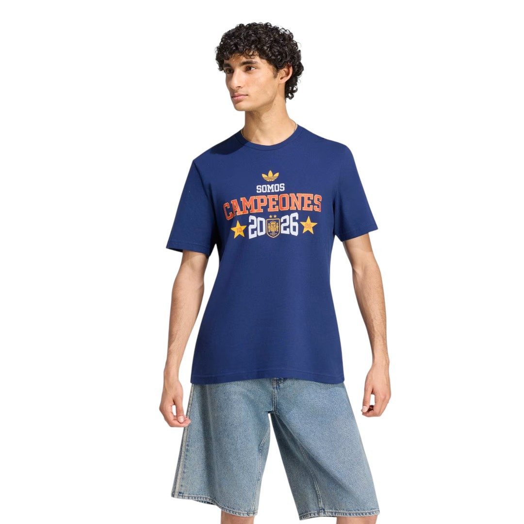 Spain 2026 Men's World Champions Blue T-Shirt