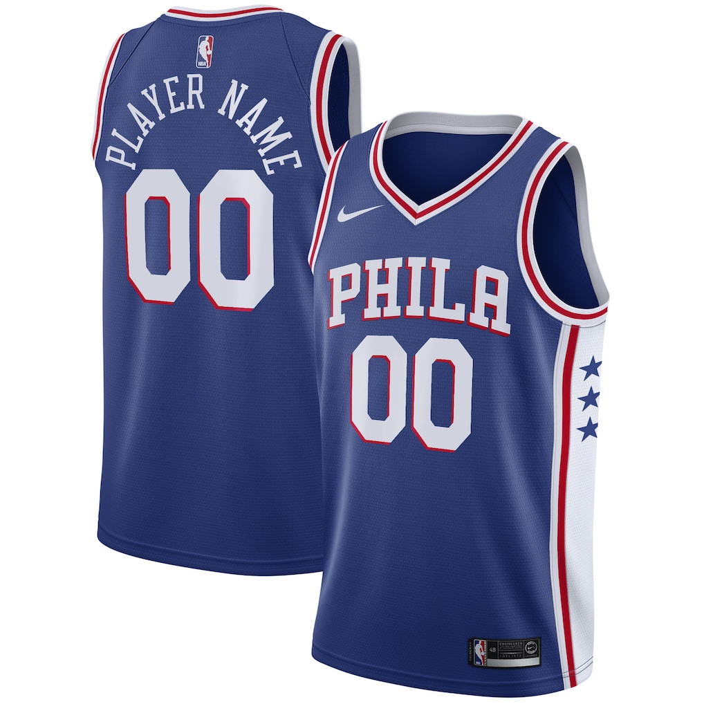 Philadelphia 76ers 26/27 Men's Swingman Custom Jersey - Icon