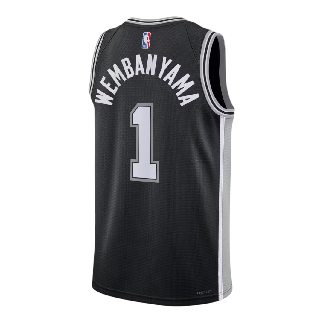 WEMBANYAMA #1 San Antonio Spurs 26/27 Men's Swingman Jersey - Icon