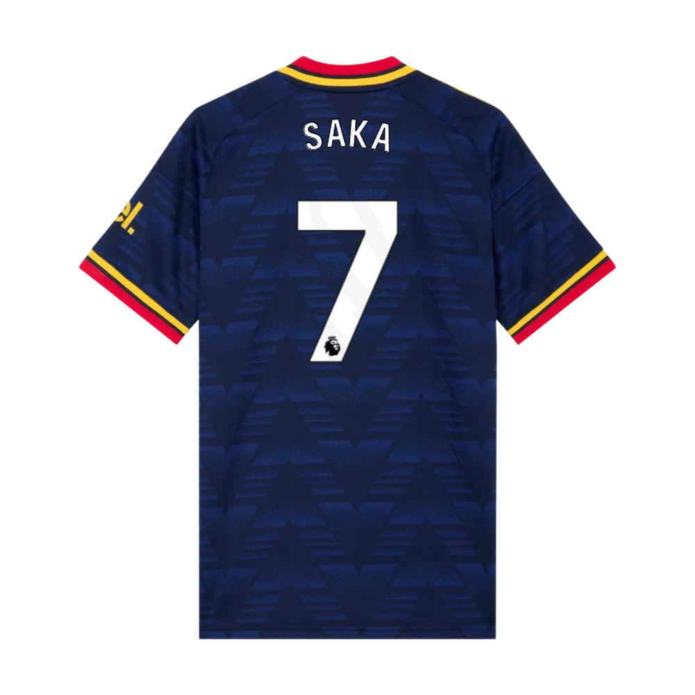 SAKA #7 Arsenal 26/27 Stadium Men's Away Shirt - PL Font