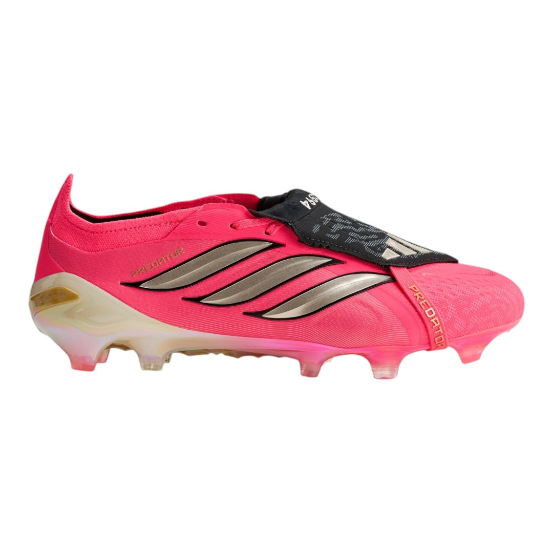 Predator Elite FG Fold-Over Tongue - Solar Red/Black