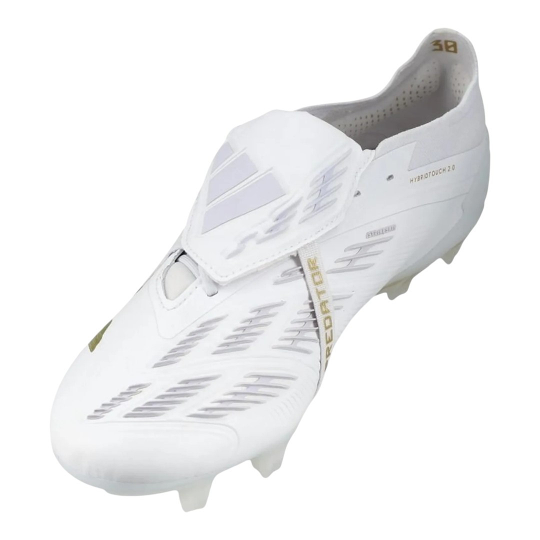 Predator Elite FG Fold-Over Tongue - White/Gold