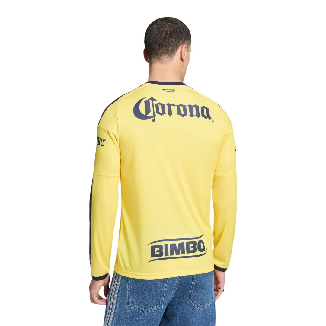 CF América 26/27 Men's Home Long Sleeve Shirt