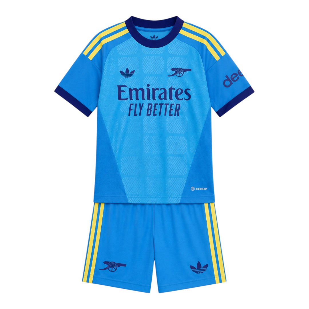 Arsenal 26/27 Kid's Away Goalkeeper Set