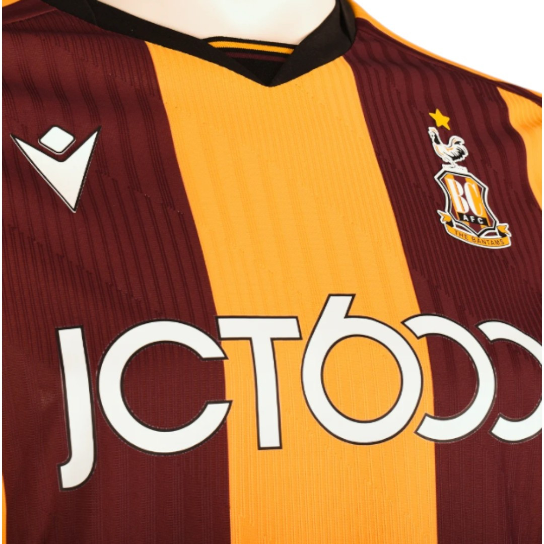 Bradford City 26/27 Stadium Men's Home Shirt