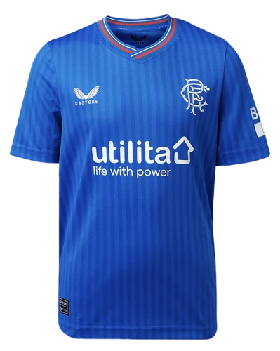 Rangers 23/24 Kid's Home Shirt and Shorts