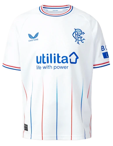 Rangers 23/24 Kid's Away Shirt and Shorts