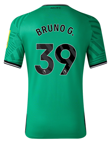BRUNO G. #39 Newcastle United 23/24 Authentic Men's Away Shirt - PL Font