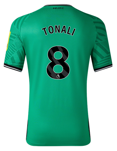 TONALI #8 Newcastle United 23/24 Authentic Men's Away Shirt - PL Font